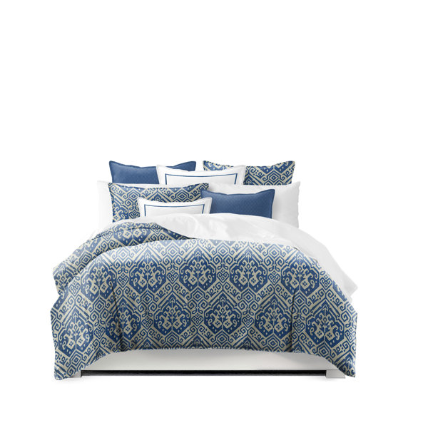 The Tailor's Bed Teagan Rayon Geometric Shapes Coverlet Set Wayfair